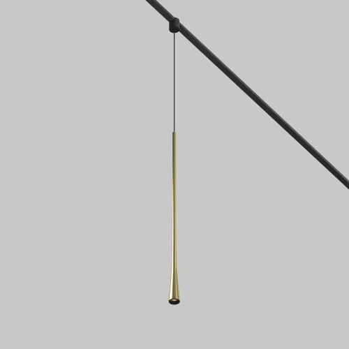 Трековый светильник LED Magnetic track system Elasity TR168-1-7W3K-M-BS Maytoni латунь для шинопроводов серии Magnetic track system Elasity латунь фото 4