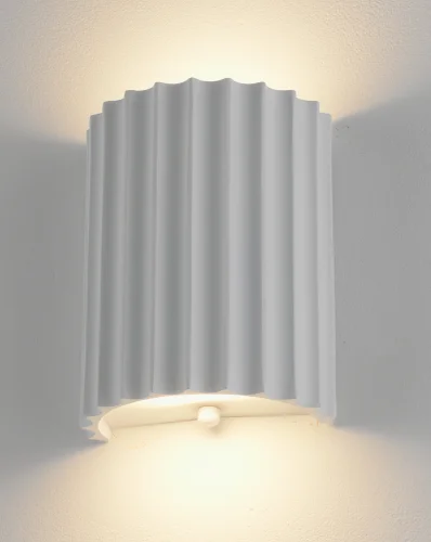 Бра LED Bailey V11220-WL Moderli белый на 2 лампы, основание белое в стиле современный фото 4