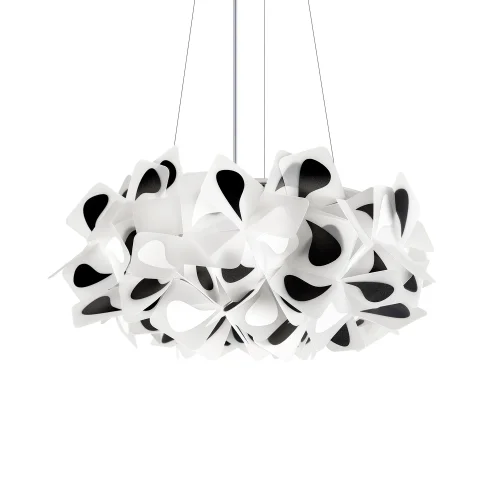 Люстра подвесная Слизия / Clizia 10595/530 Black LOFT IT белая чёрная на 3 лампы, основание в стиле современный арт-деко фото 3 Люстра подвесная Слизия / Clizia 10595/530 Black LOFT IT белая чёрная на 3 лампы, основание в стиле современный арт-деко фото 3