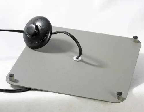 Торшер Milton GRLSP-0515 Lussole  серый 1 лампа, основание серое в стиле классический
 фото 4