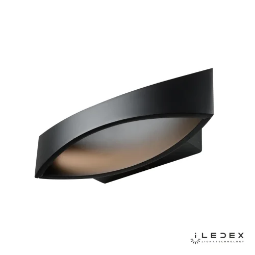 Бра LED Line ZD8118-8W BK iLedex чёрный на 1 лампа, основание чёрное в стиле современный хай-тек  фото 3