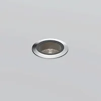 Встраиваемый светильник ЛЕД уличный Клапан / Vent O516DL-L5S3K Maytoni уличный IP65 серебряный на 1 лампу, плафон серебряный в стиле современный ЛЕД