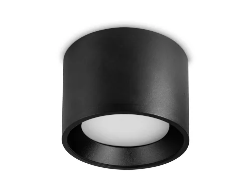 Светильник накладной TN532 TN5326 Ambrella light чёрный 1 лампа, основание чёрное в стиле хай-тек современный круглый фото 2