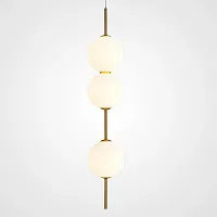 Светильник подвесной VOKE L3 219149-23 ImperiumLoft белый на 3 лампы, основание латунь в стиле современный Светильник подвесной VOKE L3 219149-23 ImperiumLoft белый на 3 лампы, основание латунь в стиле современный