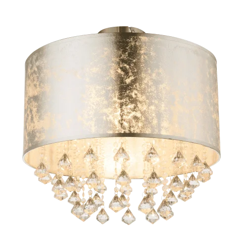Светильник потолочный Amy 15188D3 Globo золотой 1 лампа, основание матовое никель в стиле современный 