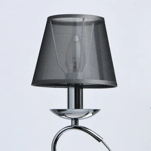 Люстра подвесная Федерика 684012005 MW-Light чёрная на 5 ламп, основание хром в стиле классический  фото 4