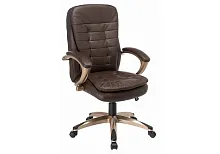 Компьютерное кресло Palamos brown 15074 Woodville, коричневый/экокожа, ножки/пластик/коричневый, размеры - *1140***630*720