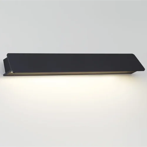 Настенный светильник LED Leo 6642/16WL Odeon Light уличный IP54 чёрный 1 лампа, плафон чёрный в стиле хай-тек LED фото 4