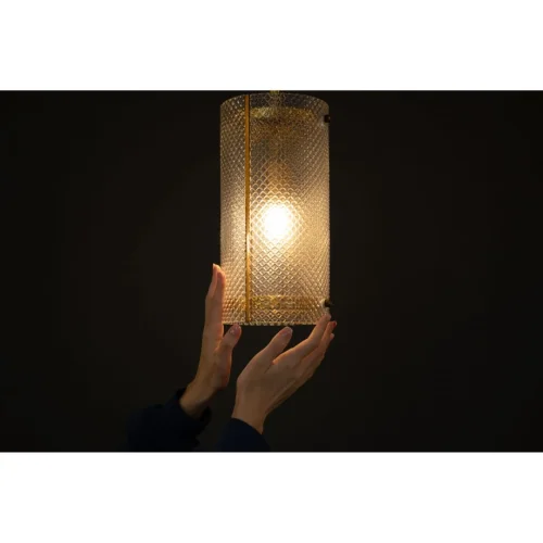 Светильник подвесной 0771PL-1AB Milosh Tendence прозрачный на 1 лампу, основание бронзовое в стиле современный фото 8 Светильник подвесной 0771PL-1AB Milosh Tendence прозрачный на 1 лампу, основание бронзовое в стиле современный фото 8