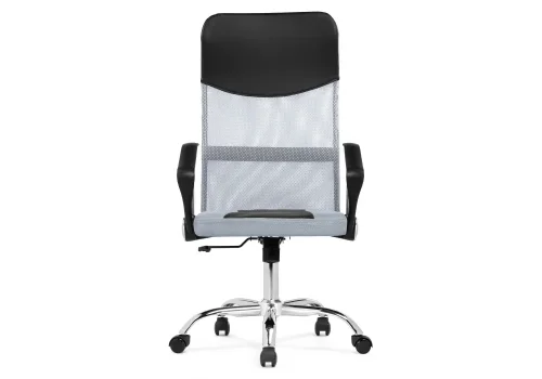 Компьютерное кресло Arano 1 light gray 15792 Woodville, серый/сетка искусственная кожа, ножки/металл/хром, размеры - *1190***660*600 фото 2