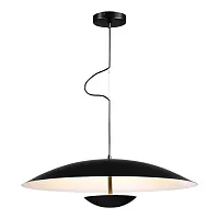 Светильник подвесной LED Armonico SL6502.413.01 ST-Luce чёрный 1 лампа, основание чёрное в стиле минимализм 