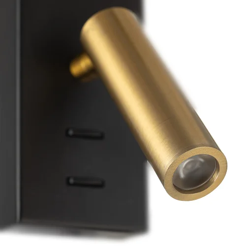 Бра с выключателем Dekart CL704483 Citilux бежевый на 1 лампу, основание бронзовое чёрное в стиле современный кантри для чтения фото 6 Бра с выключателем Dekart CL704483 Citilux бежевый на 1 лампу, основание бронзовое чёрное в стиле современный кантри для чтения фото 6