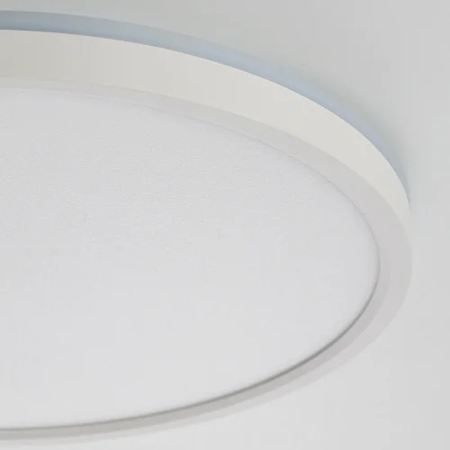 Светильник потолочный LED с пультом Norma CL749320 Citilux белый на 1 лампу, основание белое в стиле современный хай-тек круглый с пультом фото 5