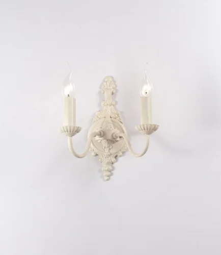 Бра PENE W146.2 Ivory Lucia Tucci без плафона на 2 лампы, основание белое в стиле классический 