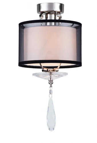 Светильник потолочный Rufina E 1.3.P1 N Arti Lampadari белый 1 лампа, основание никель в стиле классический 