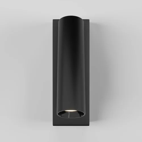 Бра с выключателем LED Twist C077WL-L3B3K Maytoni чёрный на 1 лампу, основание чёрное в стиле современный хай-тек для чтения фото 4