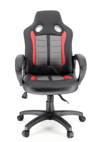 Геймерское кресло Forsage ТМ Экокожа Красный EP-321 Forsage Everprof, чёрный/экокожа, ножки//, размеры - 940*1060***610* фото 3