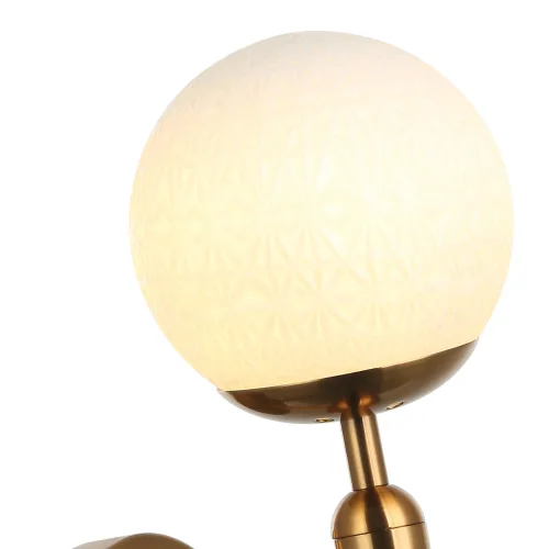 Бра Felis 2098/01/01W Stilfort белый на 1 лампа, основание бронзовое в стиле современный  фото 2