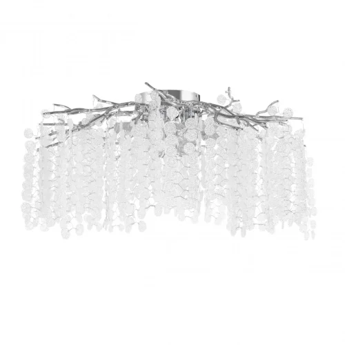 Люстра потолочная Милано-3 23312.850.7.G9.C CR Артемилано прозрачная на 7 ламп, основание хром в стиле флористика современный ветви