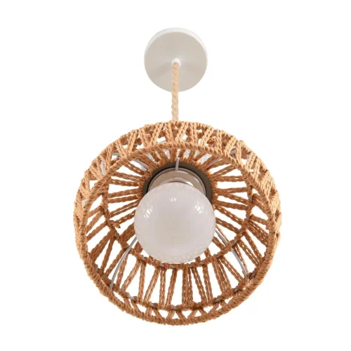 Светильник подвесной Boho 8367/1A Lumion бежевый на 1 лампу, основание белое в стиле скандинавский фото 3 Светильник подвесной Boho 8367/1A Lumion бежевый на 1 лампу, основание белое в стиле скандинавский фото 3