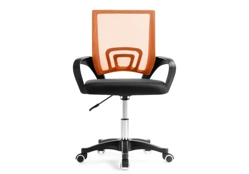 Компьютерное кресло Turin black / orange 15432 Woodville, чёрный оранжевый/ткань, ножки/пластик/чёрный, размеры - *900***600* фото 3