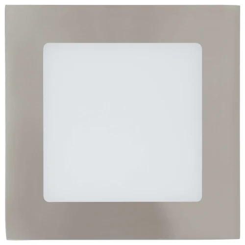 Светильник точечный LED FUEVA 1 95276 Eglo никель серый 1 лампа, основание серое никель в стиле минимализм современный 