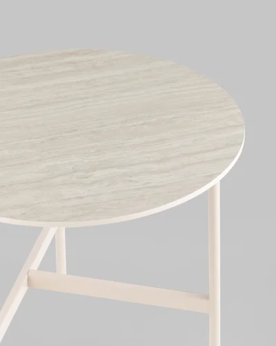 Столик Make, кремовый УТ000039049 Stool Group столешница кремовая из пластик фото 2