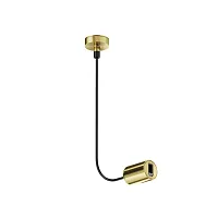 Ввод питания боковой Magnetic trаck system Flarity TRA154C-SB1-BS Maytoni латунь в стиле для светильников серии Magnetic trаck system Flarity flarity магнитная