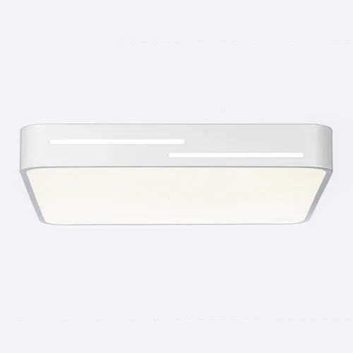Светильник потолочный LED RGB с пультом Купер CL724K70GL0 Citilux белый 1 лампа, основание белое в стиле современный хай-тек квадратный с пультом фото 2