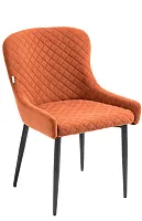 Обеденный стул Ray Ткань Терракотовый EP Ray Fabric Terracotta Everprof, оранжевый терракотовый/ткань, ножки//, размеры - 820*820***520*