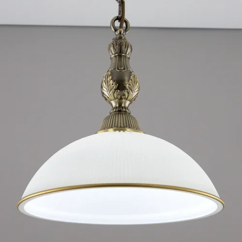 Светильник подвесной Адриана CL405213 Citilux белый 1 лампа, основание бронзовое в стиле классический  фото 5