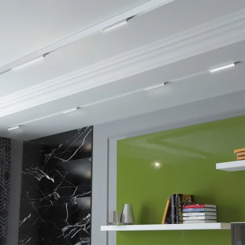 Трековый светильник для низковольтного шинопровода LED Flum 358538 Novotech белый для шинопроводов серии Flum белый фото 3