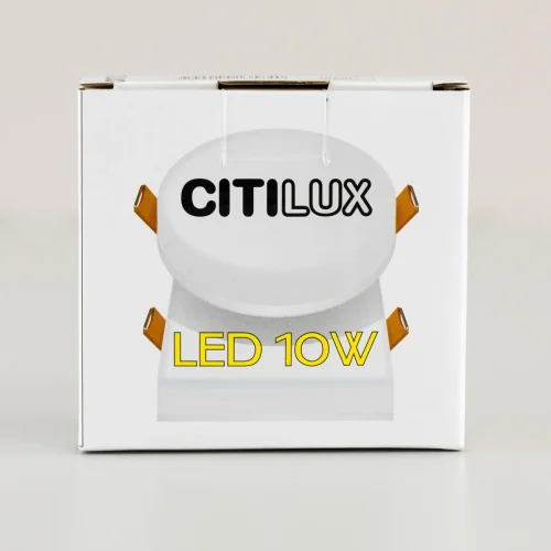 Светильник точечный LED Вега CLD53K10N Citilux белый 1 лампа, основание белое в стиле современный хай-тек  фото 7