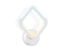 Бра FA8951 Ambrella light белый на 1 лампу, основание белое в стиле хай-тек 