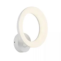 Бра LED Паркер CL225B310 Citilux белый 1 лампа, основание белое в стиле современный кольца