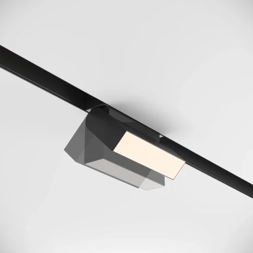 Трековый светильник LED Magnetic track system Gravity TR075-2-10W3K-B Maytoni чёрный для шинопроводов серии Magnetic track system Gravity чёрный фото 5