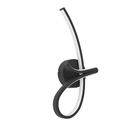 Бра LED Cardoncito 902347 Eglo чёрный на 1 лампу, основание чёрное в стиле хай-тек современный 