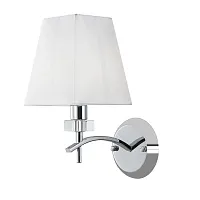 Бра Kensington A4098AP-1CC Arte Lamp белый на 1 лампу, основание хром в стиле современный 