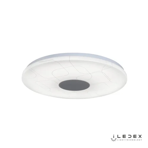 Светильник потолочный LED с пультом Cube 36W-Cube-Entire iLedex белый 1 лампа, основание белое в стиле современный хай-тек с пультом фото 2
