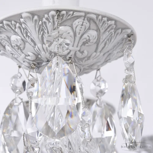 Люстра подвесная AL16302/8/195 WMN Bohemia Ivele Crystal без плафона на 8 ламп, основание никель прозрачное в стиле классический sp фото 4
