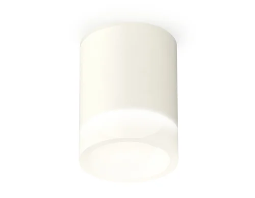 Светильник накладной Techno spot XS6301063 Ambrella light белый 1 лампа, основание белое в стиле современный круглый