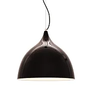 Светильник подвесной Vittorio LDP 7520  BK GL Lumina Deco чёрный 1 лампа, основание чёрное в стиле современный 