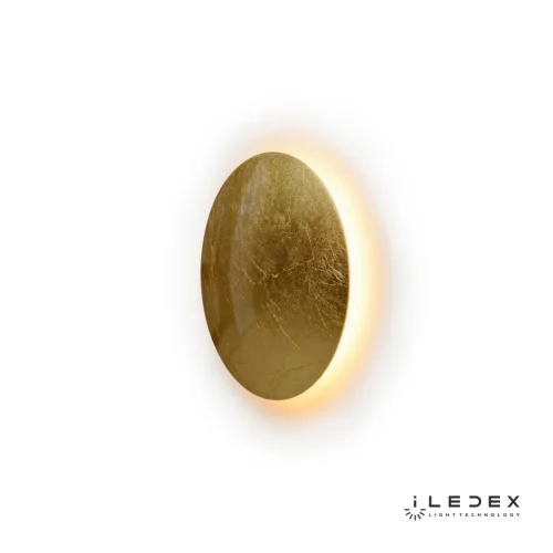 Бра LED Lunar ZD8102-12W Gold iLedex золотой на 1 лампа, основание золотое в стиле современный хай-тек  фото 2