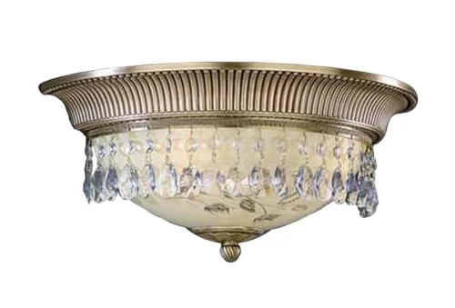 Бра A 6216/2  Reccagni Angelo бежевый на 2 лампы, основание античное бронза в стиле классический 