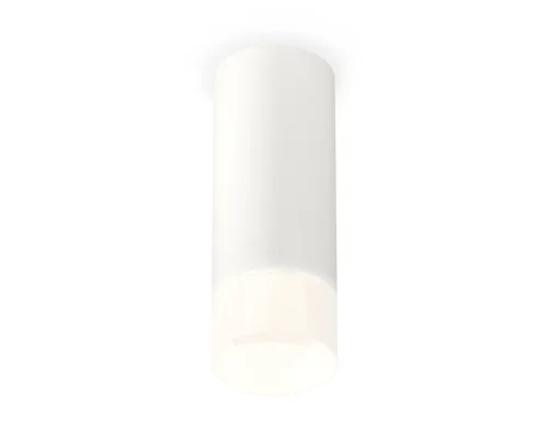 Светильник накладной Techno spot XS7442016 Ambrella light белый 1 лампа, основание белое в стиле хай-тек современный круглый