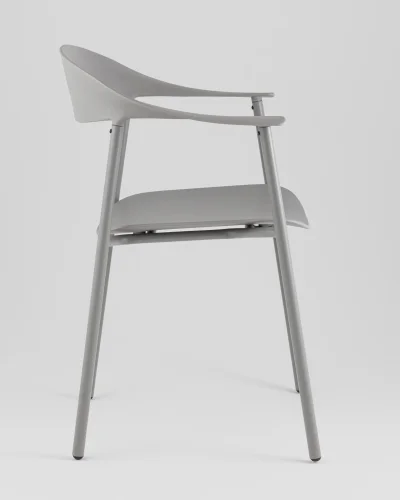 Стул Eila, пластик серый УТ000039772 Stool Group, /, ножки/пластик/серый, размеры - *775***502*595 фото 3