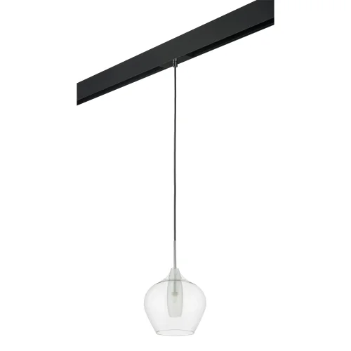 Светильник для 1-фазного трека PRO803041 Pentola PRO Lightstar прозрачный для шинопроводов серии Pentola PRO чёрный