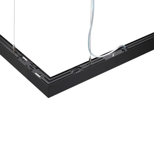 Подвесной комплект с базой для коммутации, длина тросов 2 м Fatto 359615 Novotech на 1 , основание чёрное в стиле фото 2