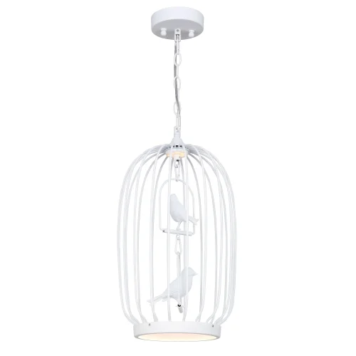 Светильник подвесной LED Chick 1929-2P Favourite белый 1 лампа, основание белое в стиле современный птички
