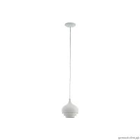 Светильник подвесной Camborne 97212 Eglo белый 1 лампа, основание белое в стиле современный 